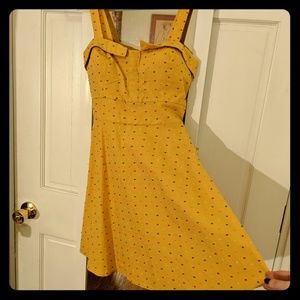 NEW HeartSoul Dress with Embroidered Polka Dots